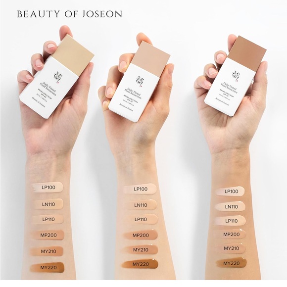 Beauty of Joseon Daily Tinted Fluid Sunscreen SPF 40 in shade: MY210 - Picture 7 of 7